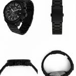 Men’s Premium All-Black Analog Watch | Sleek Stainless Steel Strap