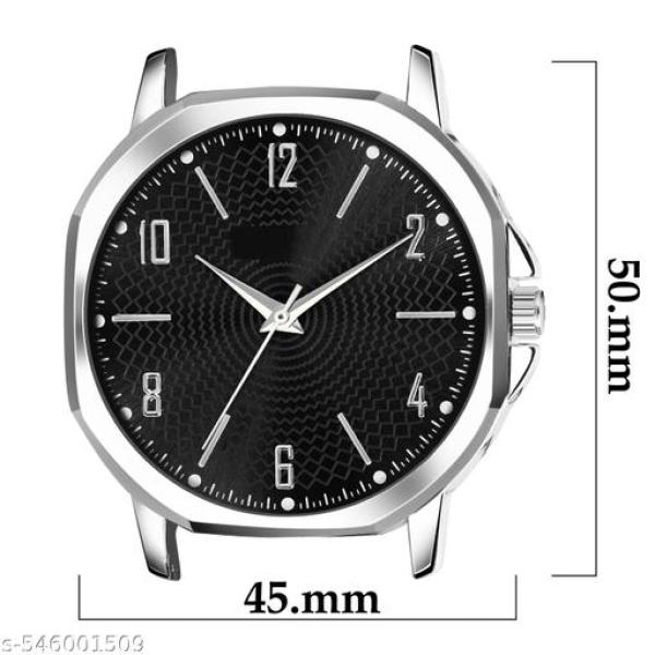 Premium Stylish Analog Watch for Men with Genuine Leather Strap | Classic Round Dial