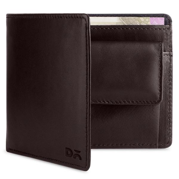 Premium Classic Bifold Wallet for Men – Genuine Leather, Slim Design, 8-Card Capacity, Coin Pocket & Secure Button Closure