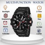 Sports Chronograph Watch for Men & Boys | Analog-Digital Multi-Function Outdoor Watch