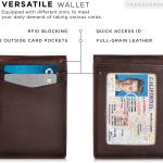 Classic Men’s Slim Wallet – Premium PU Leather, Durable & Minimalist Design
