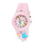 Kids 3D Cartoon Analog Watch with LED Disco Lights | Soft Strap | Unbreakable Case | Fun Character Wristwatch